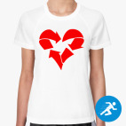 Женская спортивная футболка