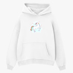 Толстовка худи оверсайз