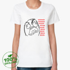 Женская футболка органик