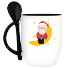 Кружка с ложкой