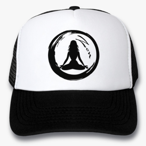 Кепка-тракер с принтом Полный Дзэн