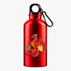 Металлическая бутылка 400 мл UV-DTF