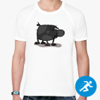 Мужская спортивная футболка