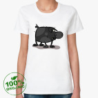 Женская футболка органик