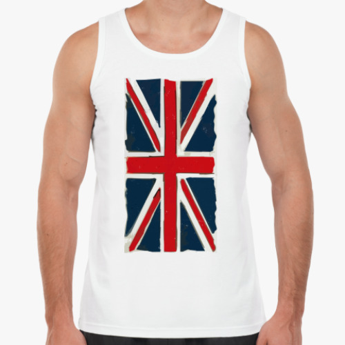 Майка с принтом British flag