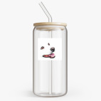 Банка с бамбуковой крышкой