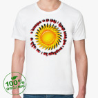 Мужская футболка органик