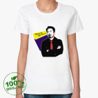 Женская футболка органик