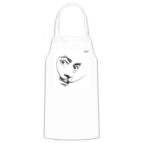 Фартук с принтом Усы