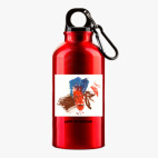 Металлическая бутылка 400 мл UV-DTF