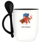 Кружка с ложкой