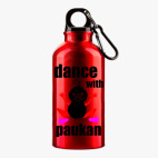 Металлическая бутылка 400 мл UV-DTF