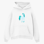 Толстовка худи оверсайз