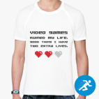 Мужская спортивная футболка