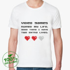 Мужская футболка органик