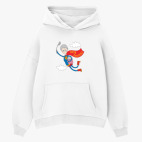 Толстовка худи оверсайз