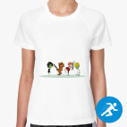 Женская спортивная футболка