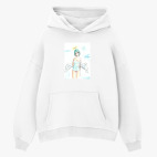 Толстовка худи оверсайз