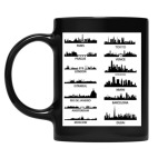 Кружка цветная UV-DTF