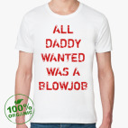 Мужская футболка органик