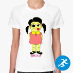 Женская спортивная футболка