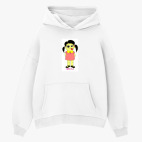 Толстовка худи оверсайз