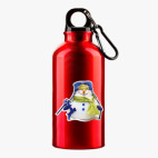 Металлическая бутылка 400 мл UV-DTF