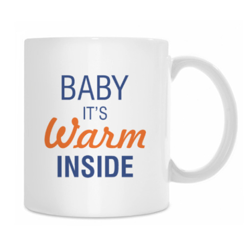 Кружка Добрый и пушистый снеговик