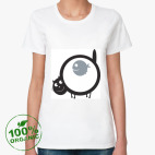 Женская футболка органик