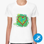 Женская спортивная футболка