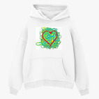 Толстовка худи оверсайз