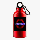 Металлическая бутылка 400 мл UV-DTF