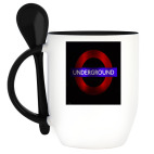 Кружка с ложкой