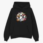 Толстовка худи оверсайз