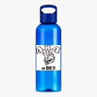 Прозрачная спортивная бутылка