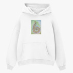 Толстовка худи оверсайз