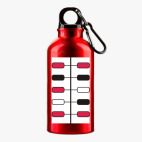 Металлическая бутылка 400 мл UV-DTF