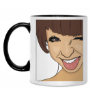 Кружка двухцветная