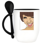 Кружка с ложкой