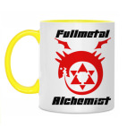 Двухцветная кружка FullMetal Alchemist
