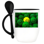 Кружка с ложкой