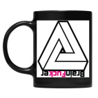 Кружка цветная UV-DTF