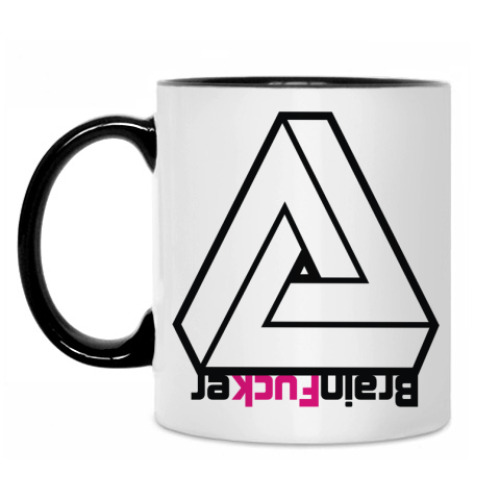 Кружка с принтом BrainFucker