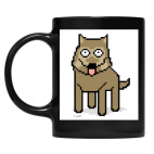 Кружка цветная UV-DTF