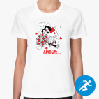 Женская спортивная футболка