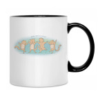 Кружка двухцветная