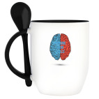 Кружка с ложкой