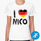 Женская спортивная футболка