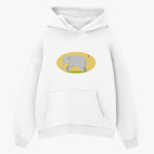 Толстовка худи оверсайз