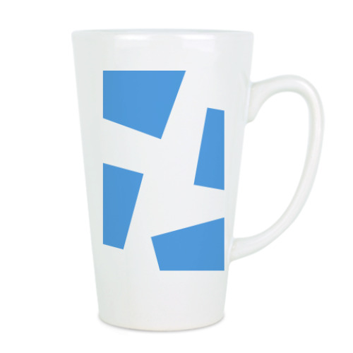 Чашка Латте с принтом Fancy Kitty